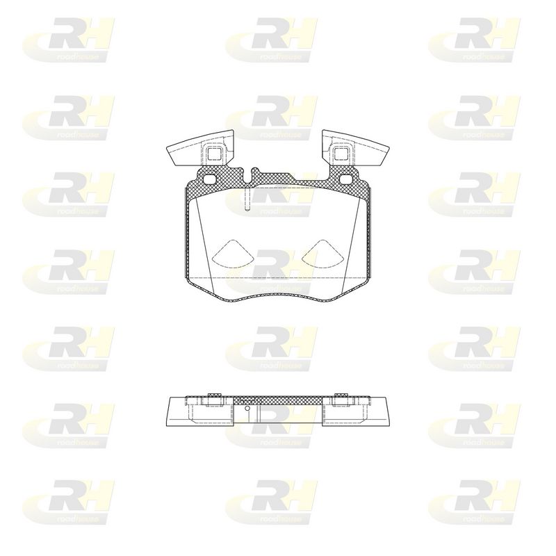 Brake Pad Set, disc brake MERCEDES-BENZ - 000 420 79 02