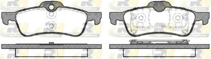 Brake Pad Set, disc brake MINI - 34 21 6 762 871