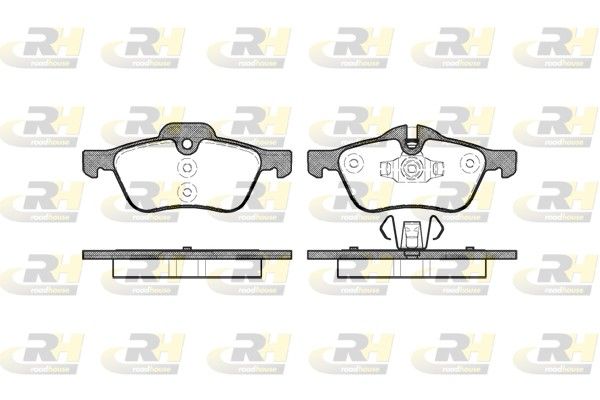 Brake Pad Set, disc brake MINI - 34 11 6 770 332