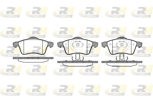 Brake Pad Set, disc brake VAG - 7D0 698 151E