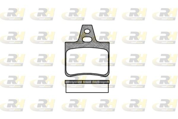 Brake Pad Set, disc brake Citroen XM 89-00 tagum.