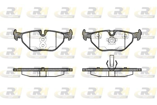 Brake Pad Set, disc brake BMW - 34 21 1 164 499