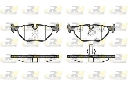 Brake Pad Set, disc brake BMW - 34 21 1 164 499