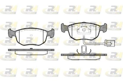Brake Pad Set, disc brake Ford ESCORT/SCORPIO 92- esim.