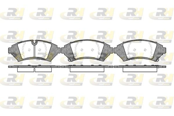 Brake Pad Set, disc brake CADILLAC SEVILLE 98- esim.