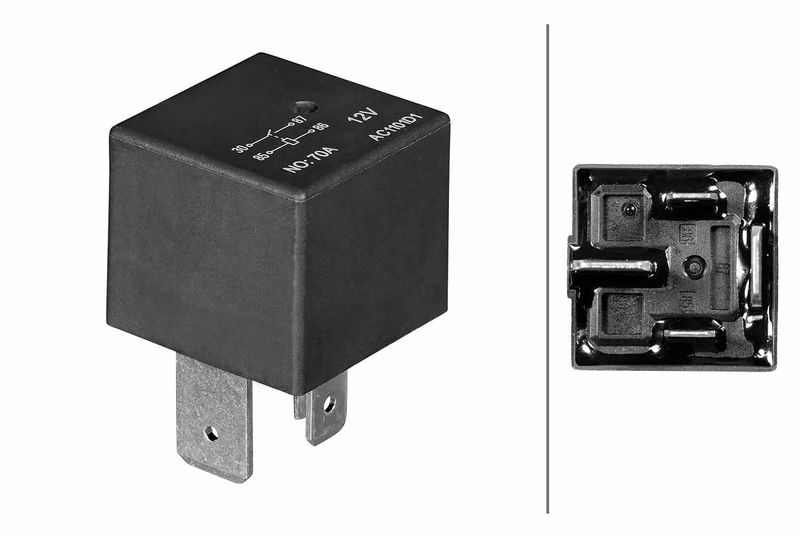 Relay, main current -