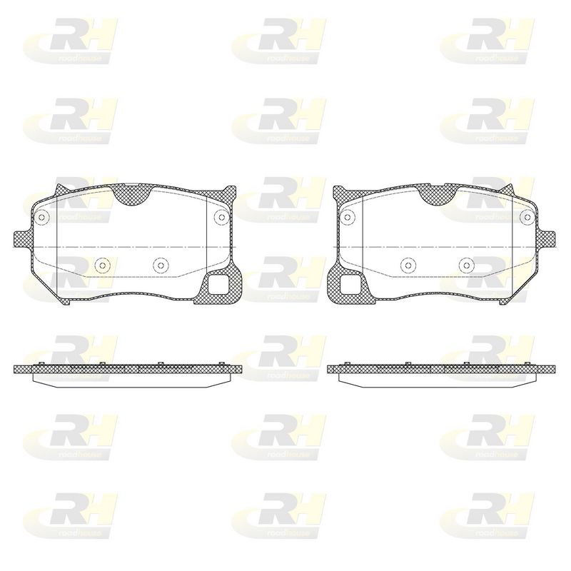 Brake Pad Set, disc brake Volvo XC60 POLESTAR (10/20-)