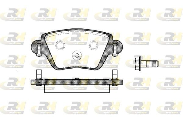 Brake Pad Set, disc brake KANGOO Express (FC0/1_)