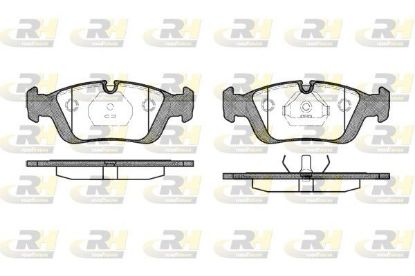 Brake Pad Set, disc brake BMW - 34 11 1 161 437