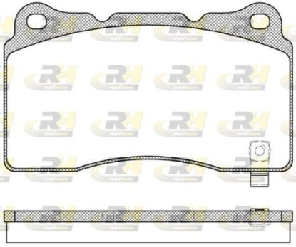 Brake Pad Set, disc brake Opel Insignia 1605175 esim.