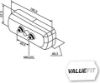 Tail Light Assembly kombineeritud tagatuli, 186x68mm