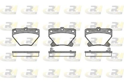 Brake Pad Set, disc brake Toyota YARIS 99-01 tagum.
