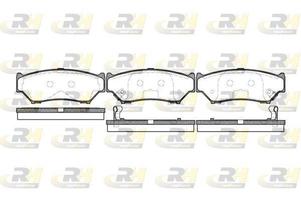 Brake Pad Set, disc brake Suzuki VITARA,Grand Vitara 88