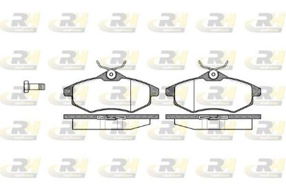 Brake Pad Set, disc brake PSA - 16 172 570 80