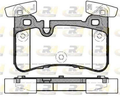 Brake Pad Set, disc brake MERCEDES-BENZ - 005 420 90 20