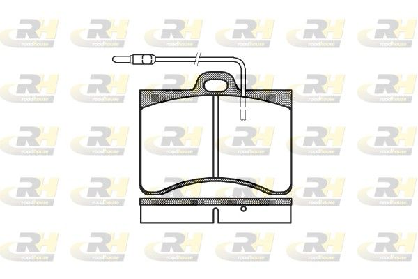 Brake Pad Set, disc brake Citroen CX 75-92 esim.