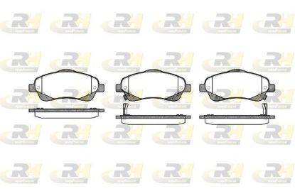 Brake Pad Set, disc brake TOYOTA - 04465-05221