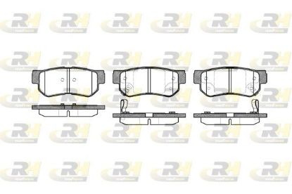 Brake Pad Set, disc brake HYUNDAI - 58302-1CA10