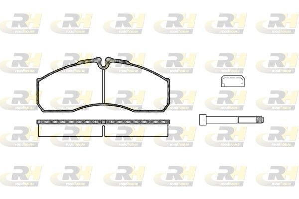 Brake Pad Set, disc brake Toyota Previa 00-