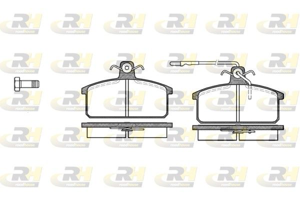 Brake Pad Set, disc brake Lancia DELTA 84-89 esim.