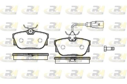 Brake Pad Set, disc brake VAG - 7D0 698 451A