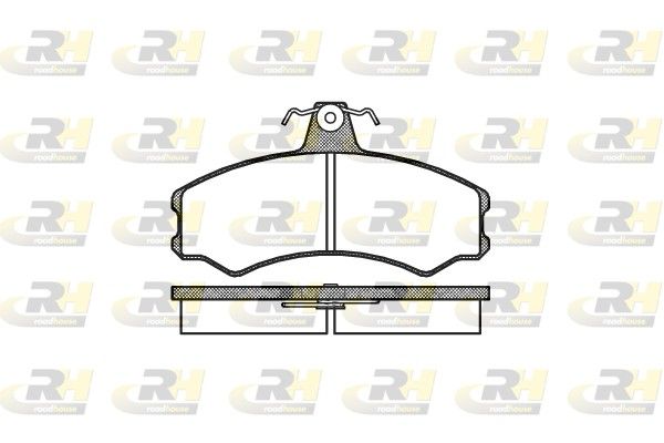 Brake Pad Set, disc brake Fiat DUCATO 84-90 esim.