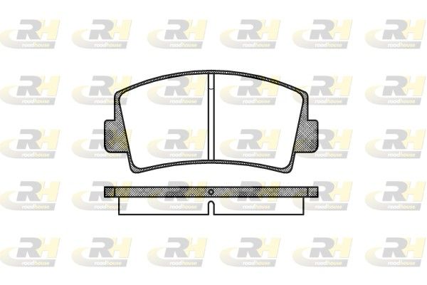 Brake Pad Set, disc brake Mazda 929 73-78 esim.
