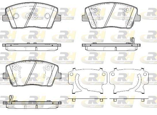Brake Pad Set, disc brake KIA - 58101-J5A25