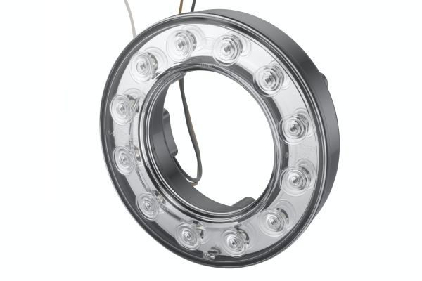 Tail Light Assembly LED rõngas 12V, punane (pidur/