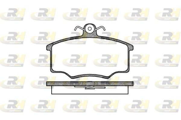 Brake Pad Set, disc brake Audi 80 84-86 esim.