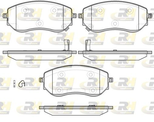 Brake Pad Set, disc brake Mercedes-Benz - 470 420 53 00