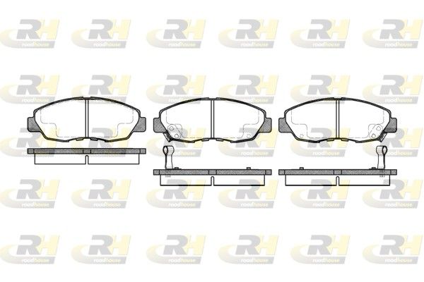 Brake Pad Set, disc brake Honda ACCORD 90-98 esim.
