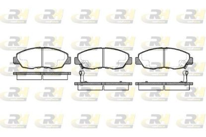 Brake Pad Set, disc brake Honda ACCORD 90-98 esim.