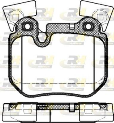 Brake Pad Set, disc brake BMW 1-seeria 07- tagum.