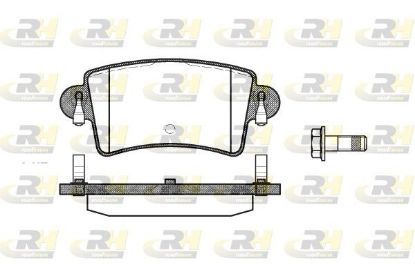 Brake Pad Set, disc brake RENAULT - 77 01 206 763 Brake Pad Set, disc brake RENAULT - 77 01 206 763
