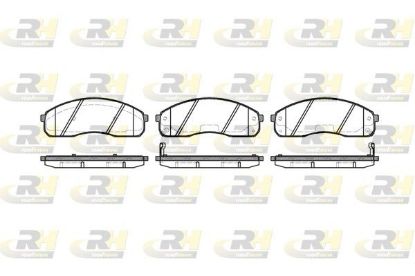 Brake Pad Set, disc brake Kia CARNIVAL 01-esim.