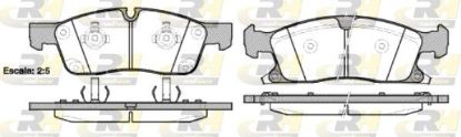 Brake Pad Set, disc brake JEEP - 68052370AD