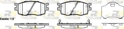 Brake Pad Set, disc brake KIA - 58101-1GA00 Brake Pad Set, disc brake KIA - 58101-1GA00