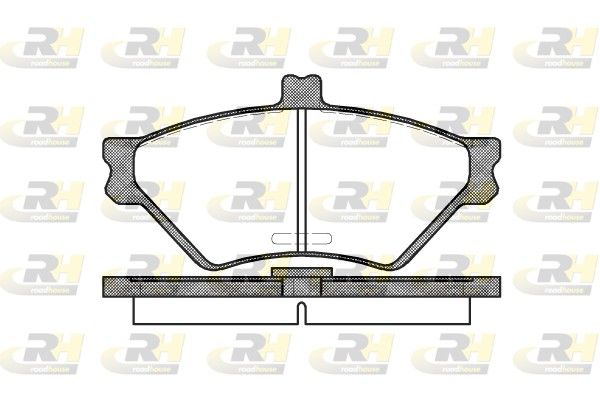 Brake Pad Set, disc brake FORD