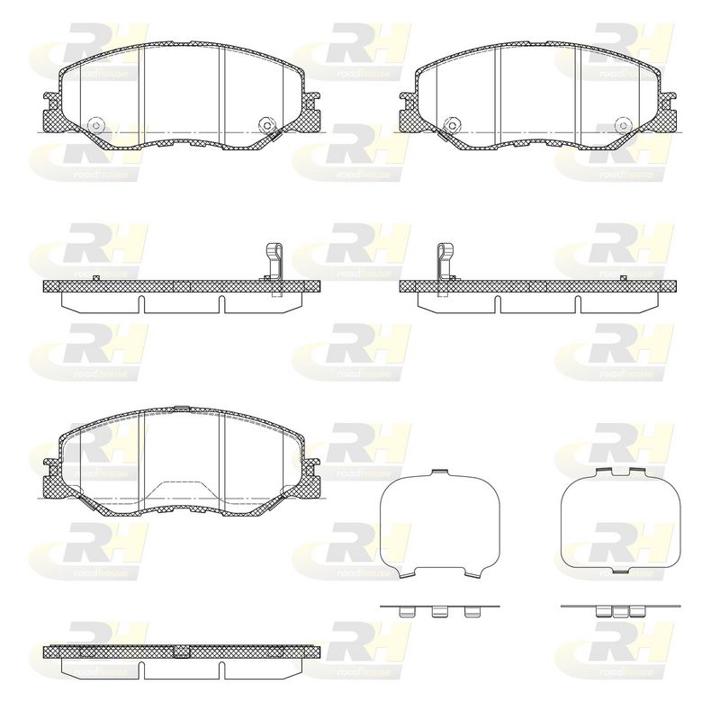 Brake Pad Set, disc brake -