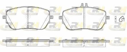 Brake Pad Set, disc brake MERCEDES-BENZ - 000 420 69 02