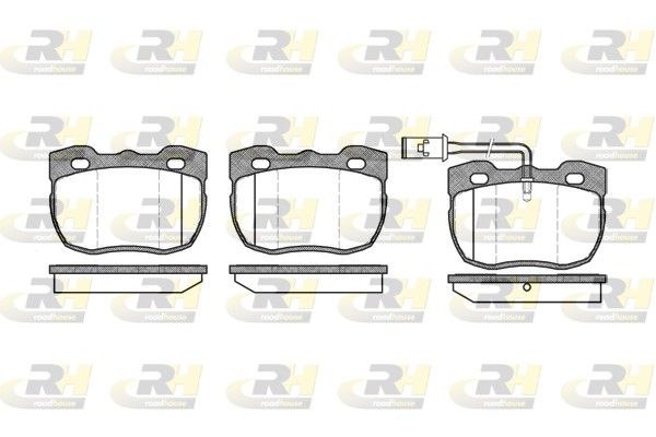 Brake Pad Set, disc brake RANGE Rover esim. 91-95