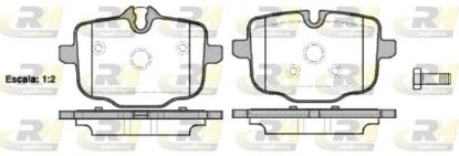 Brake Pad Set, disc brake BMW - 34 21 6 775 346