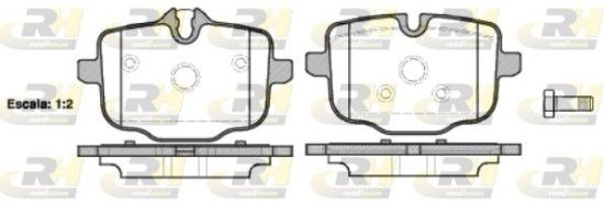 Brake Pad Set, disc brake BMW - 34 21 6 775 346
