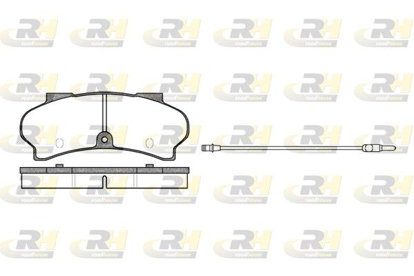 Brake Pad Set, disc brake Peugeot J9 80-87 esim.
