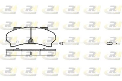 Brake Pad Set, disc brake Peugeot J9 80-87 esim.