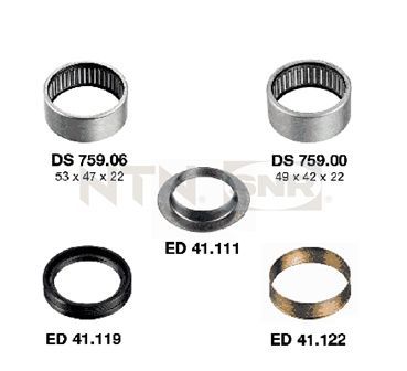 Bushing, axle beam rem.kompl. Xsara,Peugeot 205