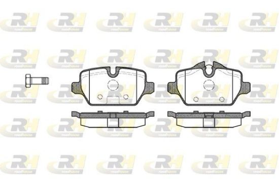 Brake Pad Set, disc brake BMW - 34 21 6 767 145