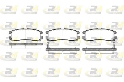 Brake Pad Set, disc brake MitsubishiGALANT,SIGMA 91- ta