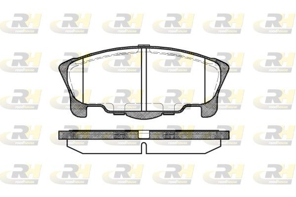 Brake Pad Set, disc brake Daihatsu MOVE 96-99 esim.